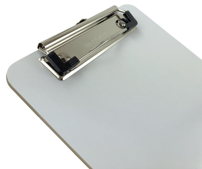 Trade Quest Small Memo Size 6'' x 9'' Clipboards Low Profile Clip Dry Erase Surface (Pack of 12) (Small) - Image 2